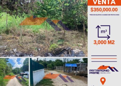 terreno en venta en plátano y cacao Tabasco