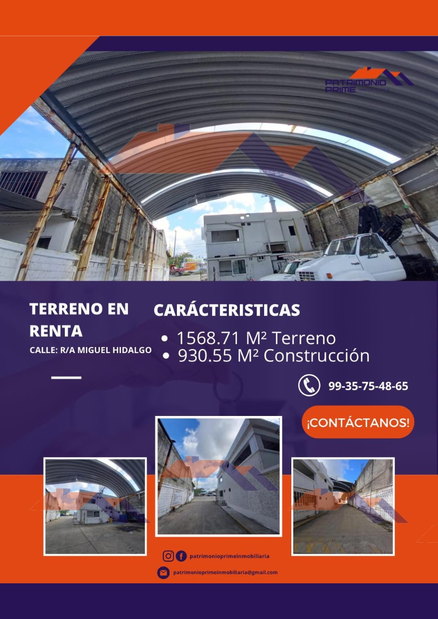 TERRENO EN VENTA RA MIGUEL HIDALGO VILLAHERMOSA