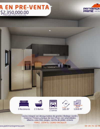 casa en venta el cedro nacajuca fachada cocina
