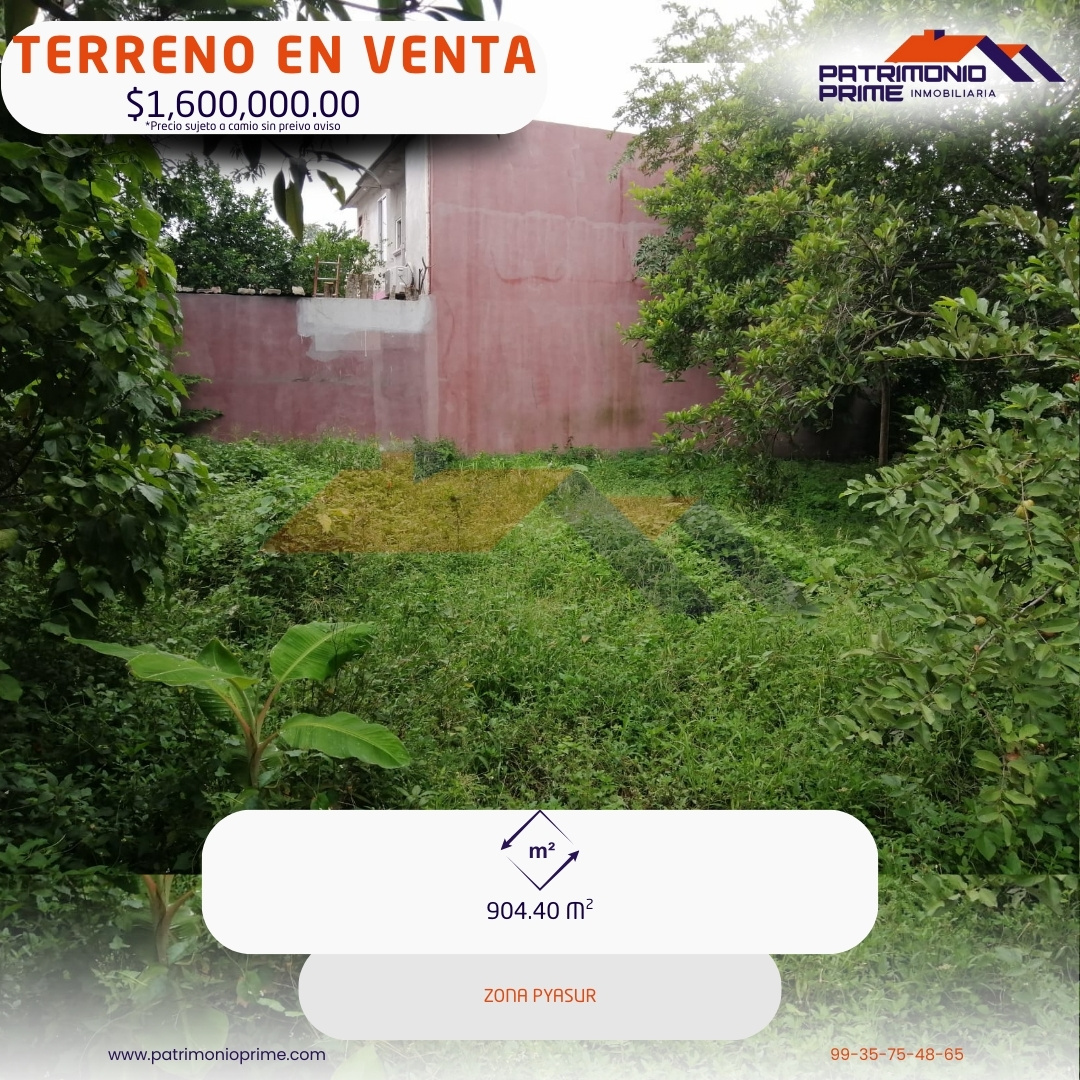 terreno en venta pyasur villahermosa tabasco
