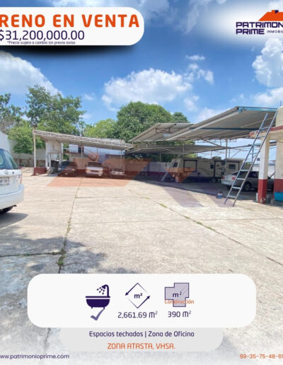 terreno en venta Atasta villahermosa