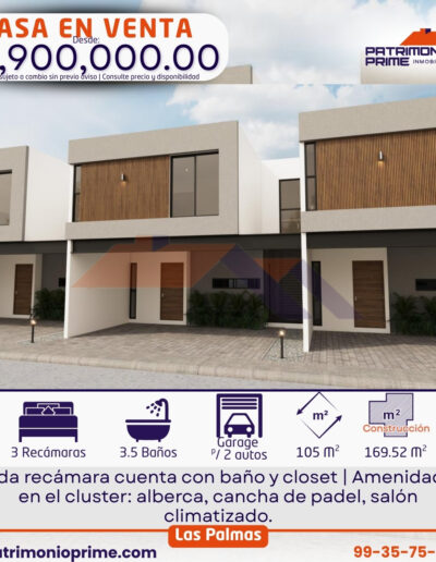 casa en venta en villahermosa Las Palmas