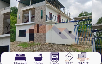 095 Casa en R/a Buenavista, (No terminada)